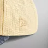Kith & New Era for the New York Yankees Raffia 9FORTY A-Frame Snapback - Sandrift sold by Kith