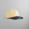 Kith & New Era for the New York Yankees Raffia 9FORTY A-Frame Snapback - Sandrift sold by Kith