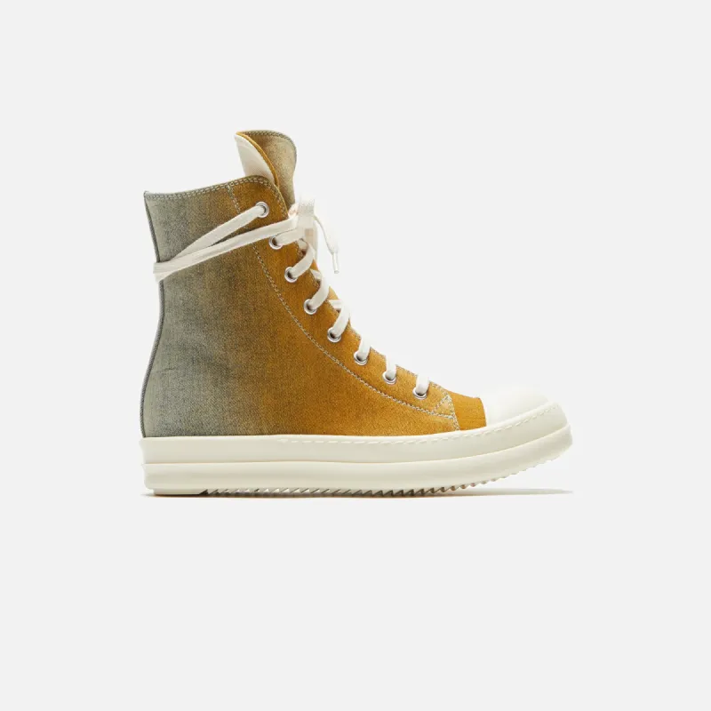 Rick Owens WMNS DRKSHDW Sneakers - Sky / Orange Degrade / Milk / Milk Sky / Orange Degrade made by Rick Owens