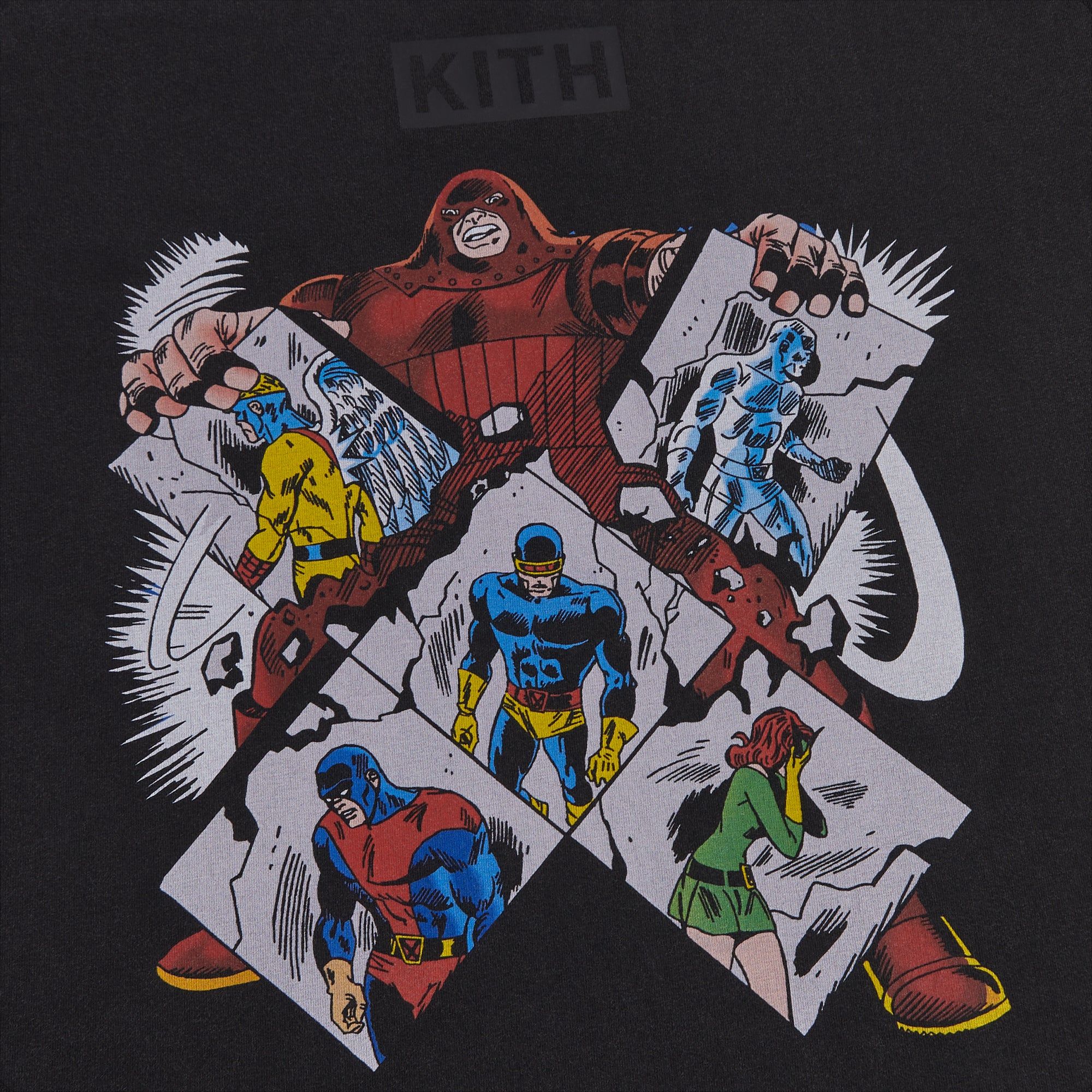 Marvel | Kith for X-Men Juggernaut Vintage Tee - Black sold by Kith product image thumbnail 3