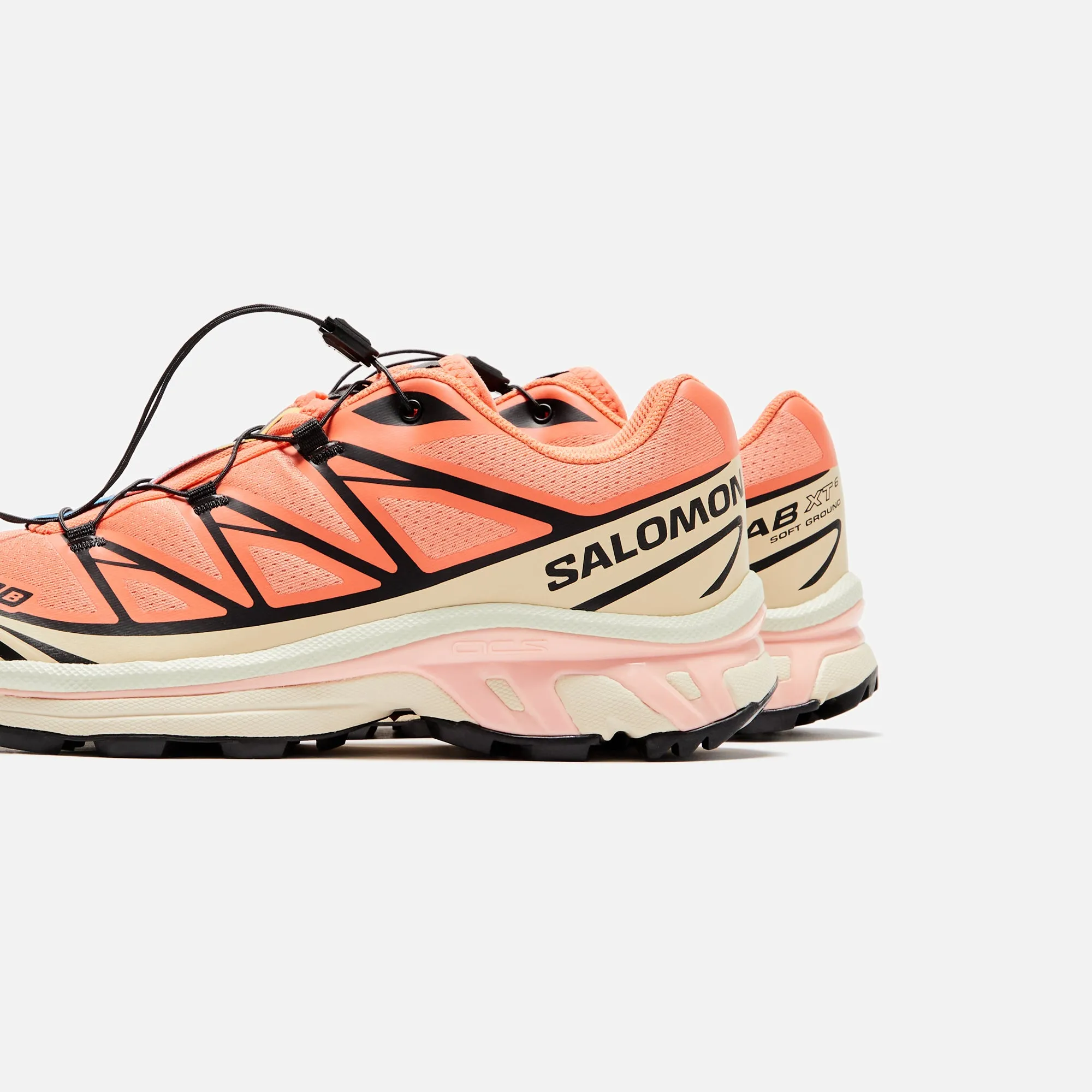 Salomon XT-6 - Living Coral / Black / Cement sold by Kith product image thumbnail 3