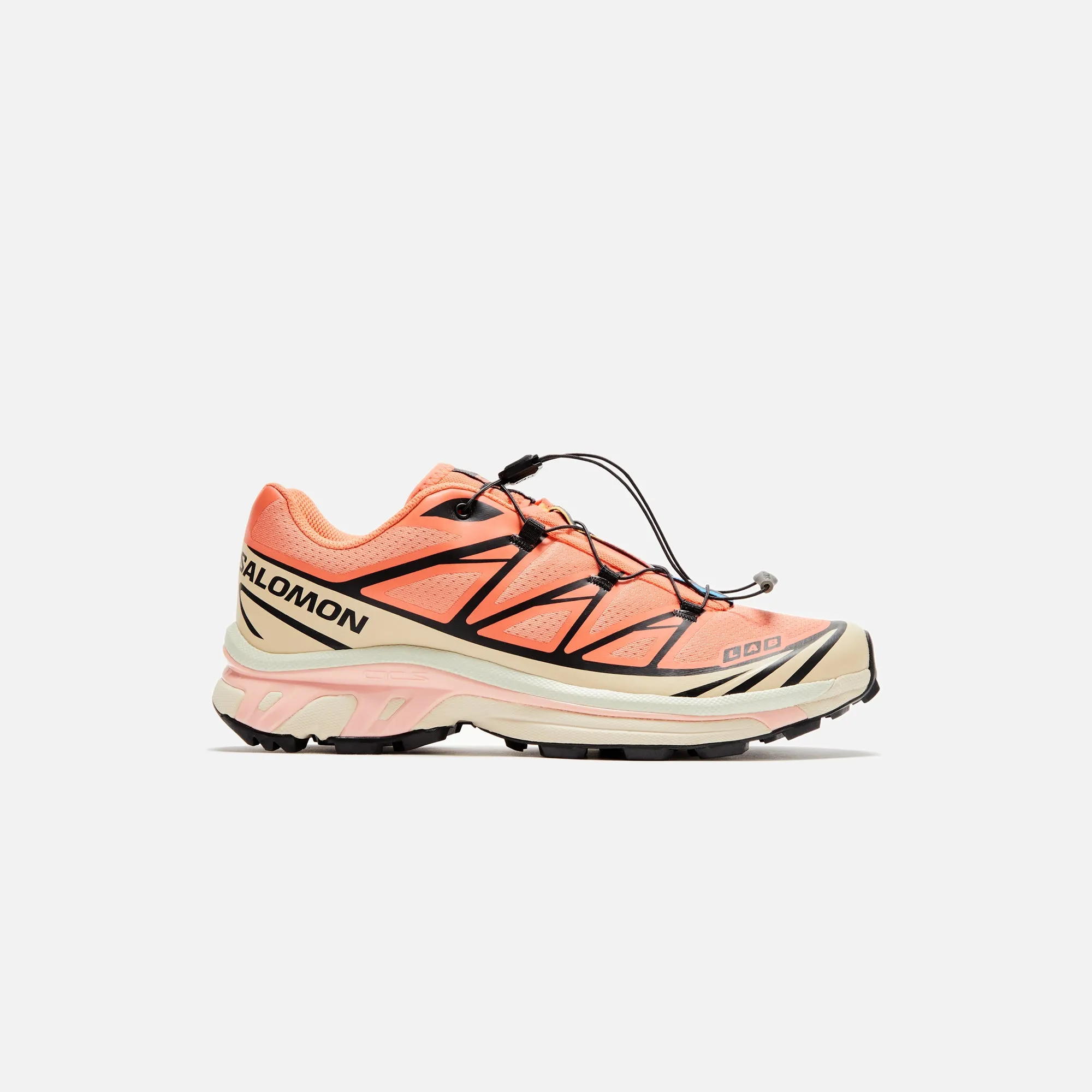 Salomon XT-6 - Living Coral / Black / Cement sold by Kith