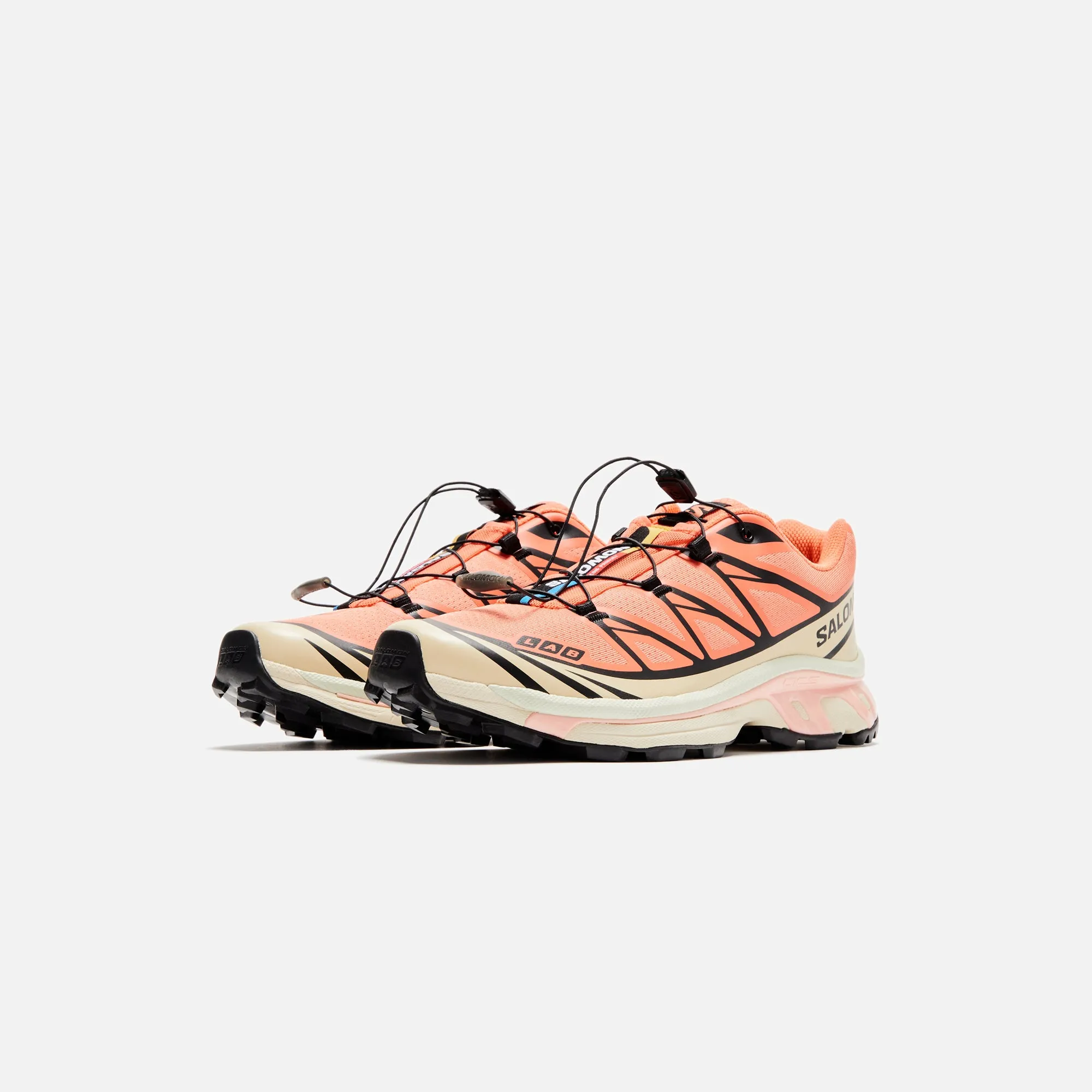 Salomon XT-6 - Living Coral / Black / Cement sold by Kith product image thumbnail 2