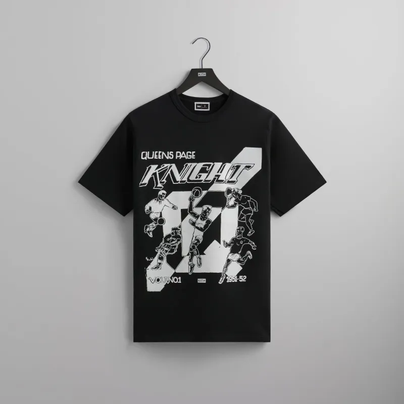 Kith for CUNY Queens College Knights Champion Tee - Black sold by Kith