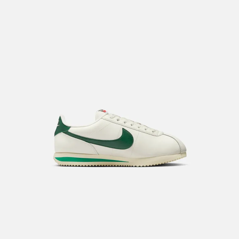 Nike WMNS Cortez - Sail / Gorge Green / Malachite / Coconut Milk sold by Kith