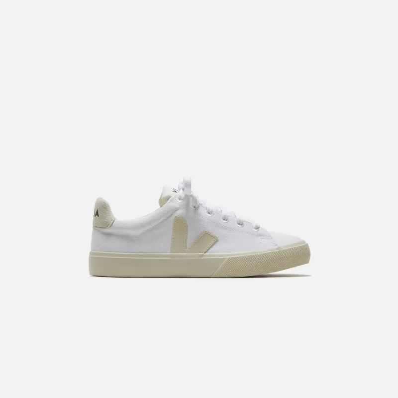 Veja WMNS Campo Canvas - White / Pierre sold by Kith