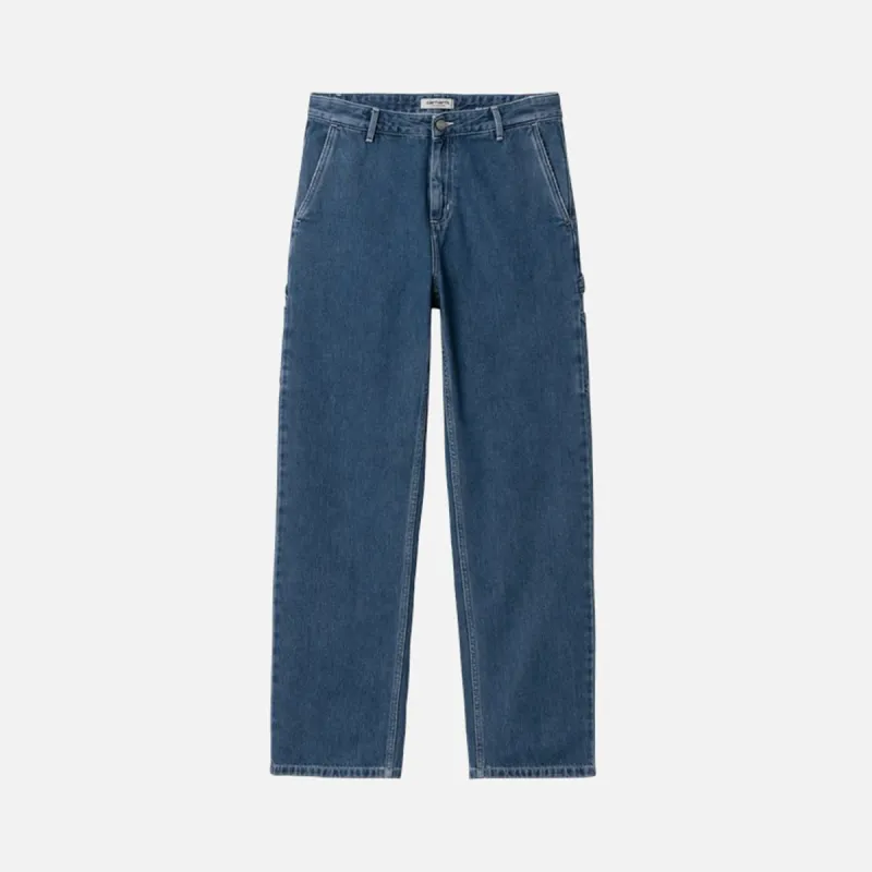 Carhartt WIP W Pierce Pant Straight - Stone Washed Blue sold by Kith