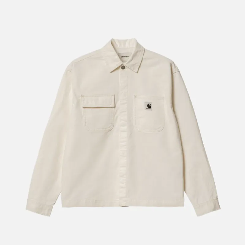 Carhartt WIP W Sonora Shirt Jacket - Stone Washed Natural sold by Kith