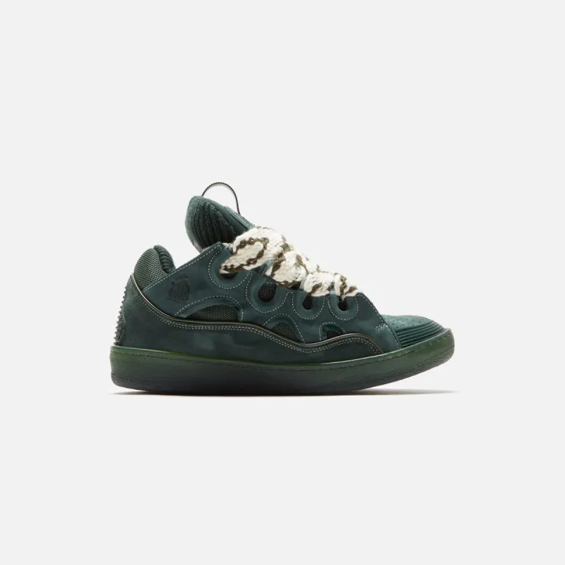 Lanvin Curb Sneaker - Dark Green sold by Kith