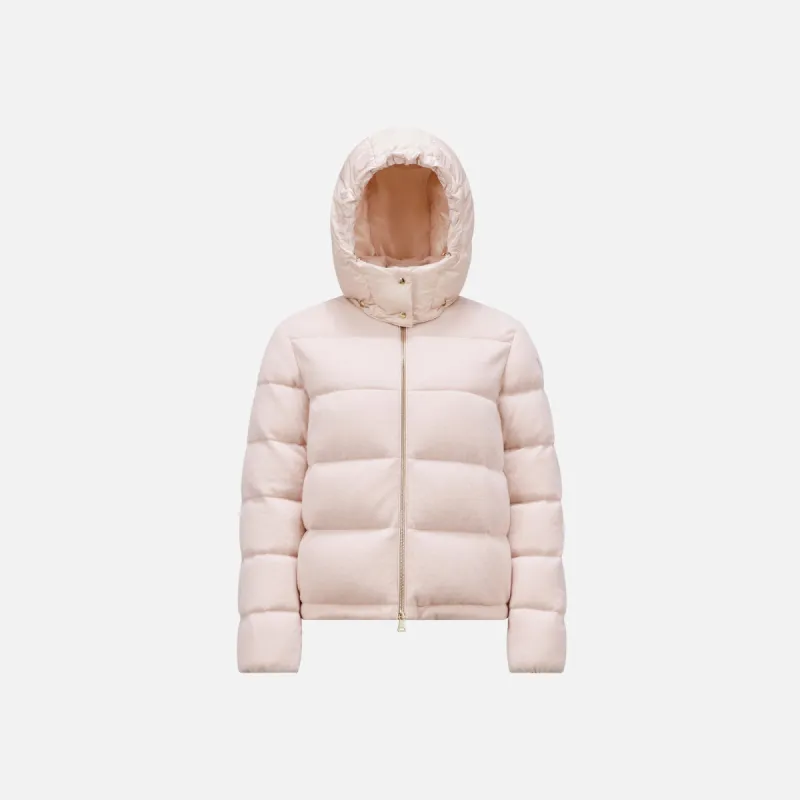 Moncler Andro Short Down Jacket - Pink sold by Kith