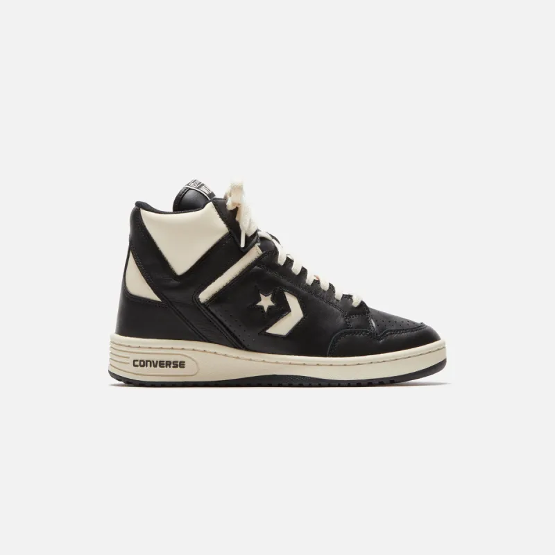 Converse Weapon High - Black / Natural Ivory / Black sold by Kith