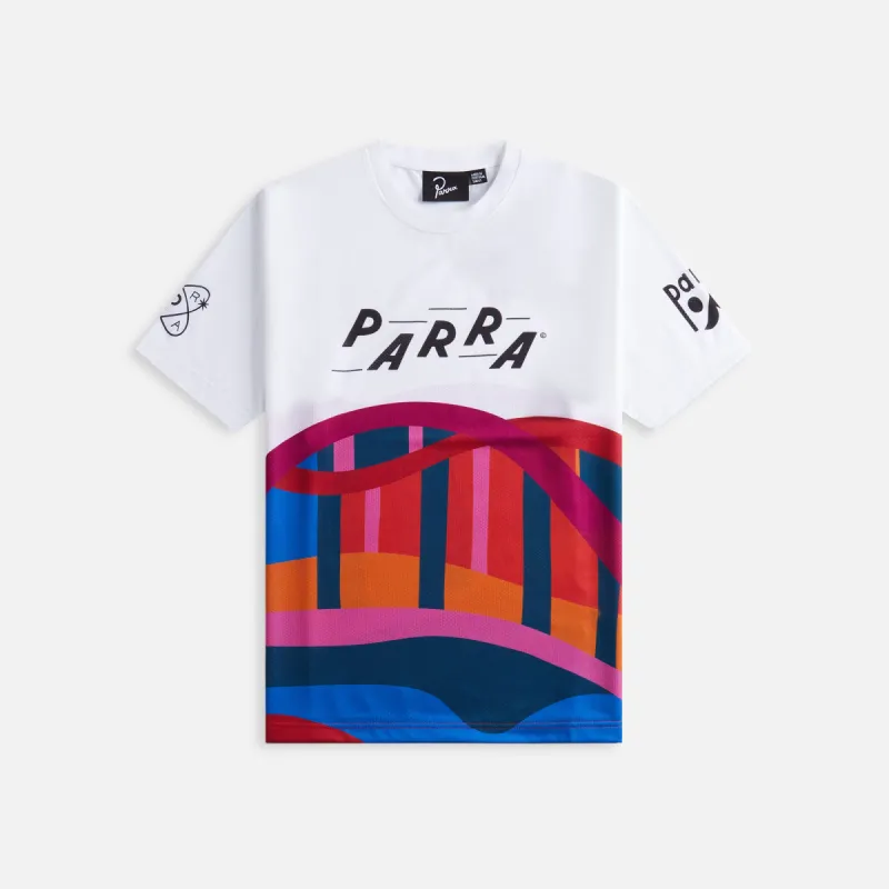 by Parra Sports Bridge Mesh Tee - Multi sold by Kith