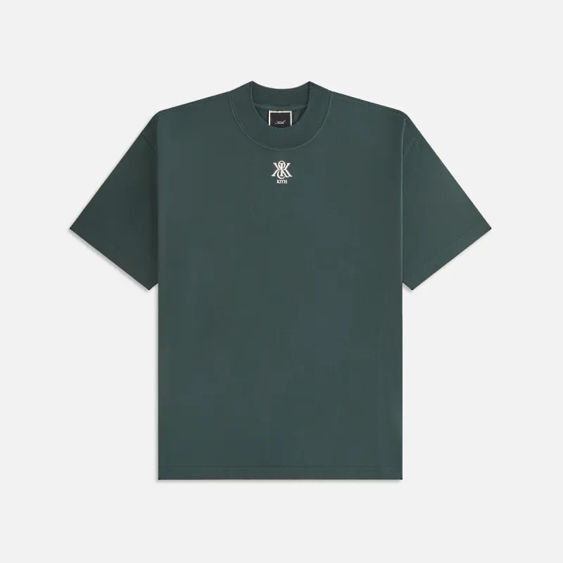 Kith Women Mock Neck Crest Vintage Tee - Stadium sold by Kith