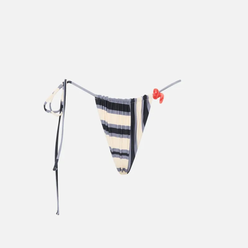 SIR Verve Veaded String Brief - Blue sold by Kith