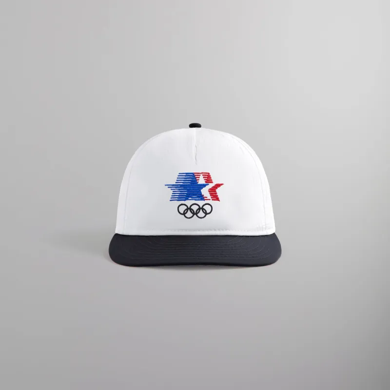 Kith & New Era for Olympics Heritage Los Angeles 9FIFTY Snapback - White sold by Kith