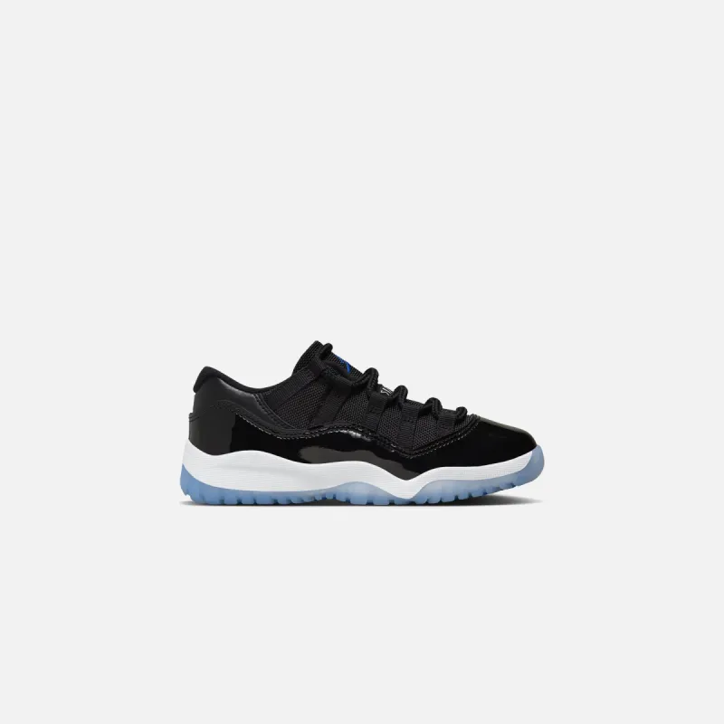Jordan PS Air Jordan 11 Low - Black / Varsity Royal / White sold by Kith