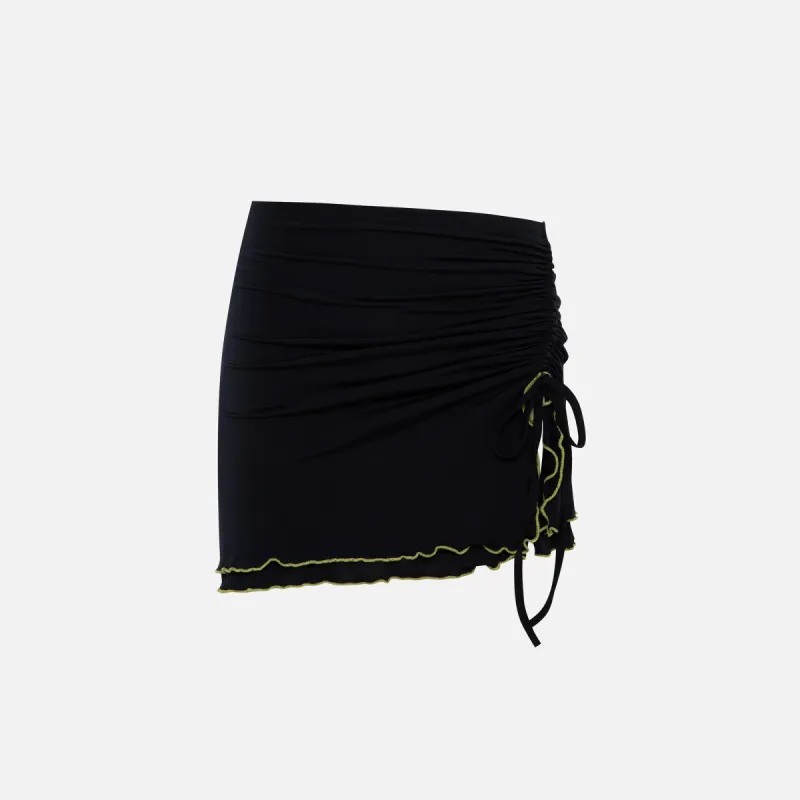 Siedres Nila Jersey Mini Skirt - Navy sold by Kith