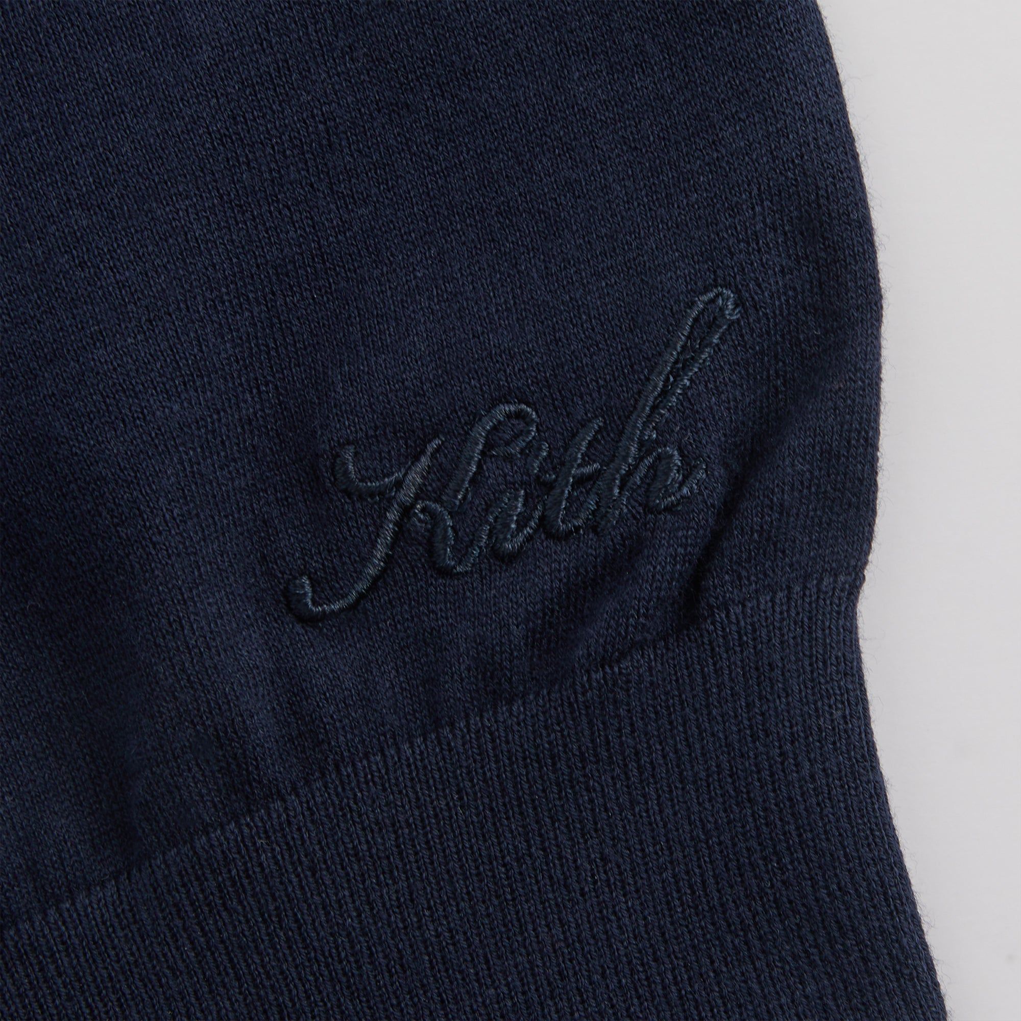 Kith Sylvan Knit V-Neck Tee - Nocturnal sold by Kith product image thumbnail 4