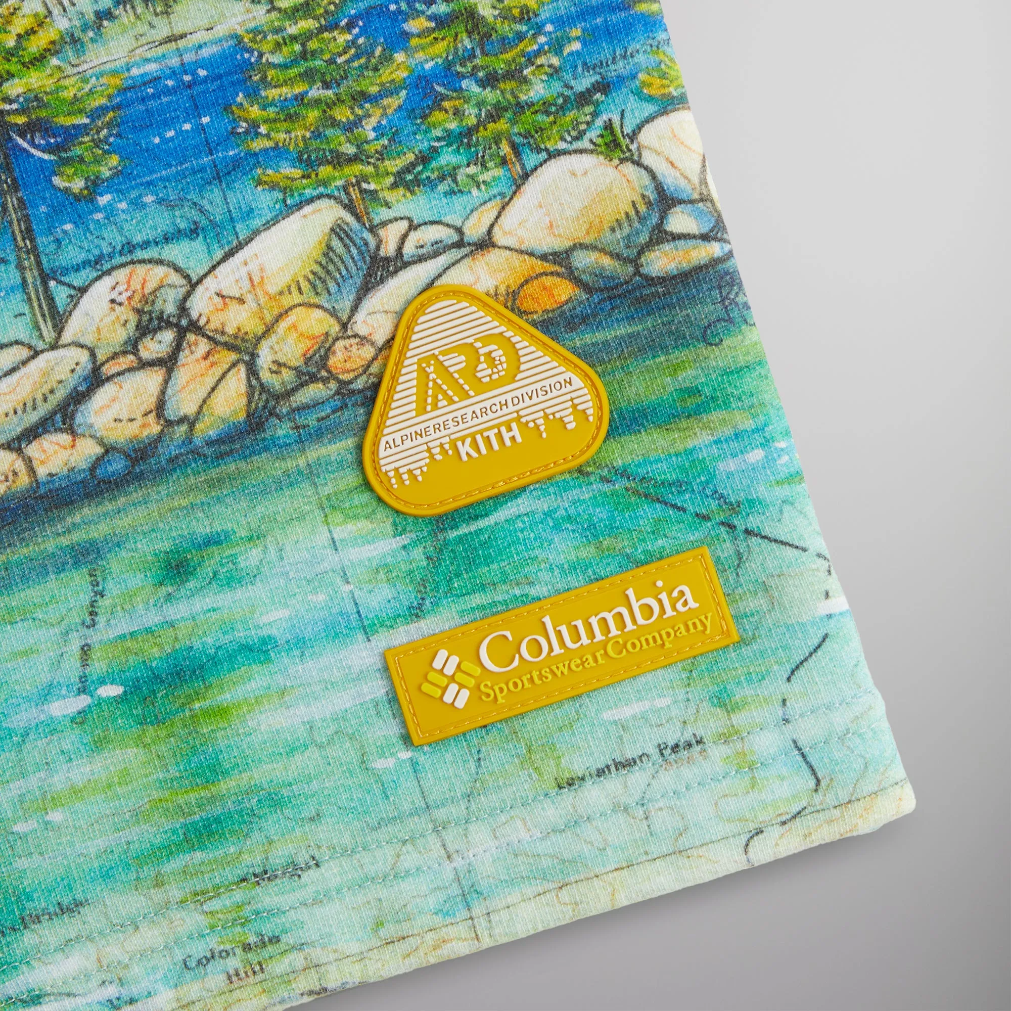 Kith for Columbia Lake Tahoe Fleece Short - Chalk sold by Kith product image thumbnail 3