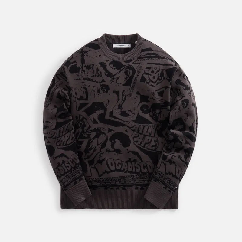 Daily Paper Hogba Sweater - Black made by Daily Paper