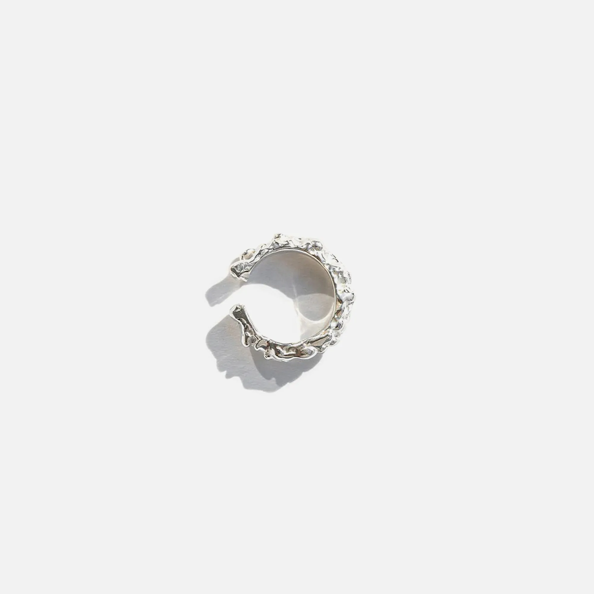 Faris Roca Gem Ear Cuff - Silver sold by Kith