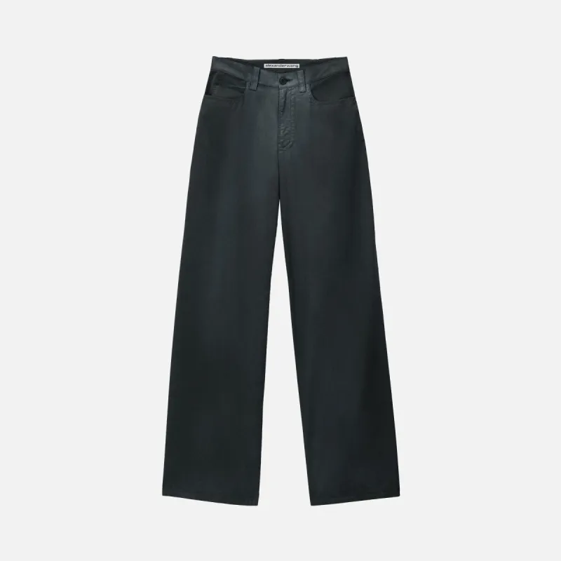 Alexander Wang Five Pocket Pant - Washed Black sold by Kith