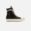 Rick Owens DRKSHDW Pentastitch Sneaker - Black / Milk / Milk Cotton Barre sold by Kith