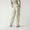 Kith Women Allyn Nylon Mid Rise Cargo - Enamel sold by Kith