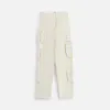 Kith Women Allyn Nylon Mid Rise Cargo - Enamel sold by Kith