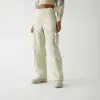 Kith Women Allyn Nylon Mid Rise Cargo - Enamel sold by Kith