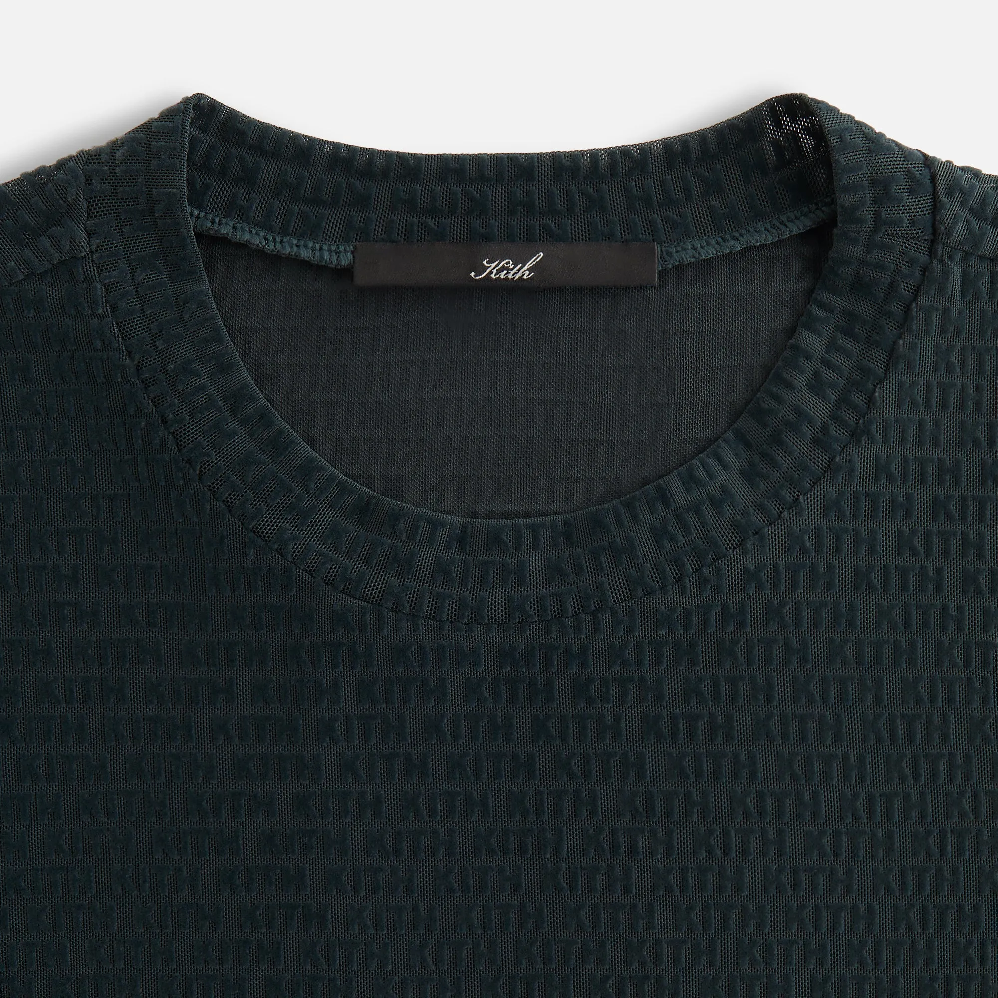 Kith Women Mulberry IV Monogram Mesh Tee - Stadium sold by Kith product image thumbnail 3