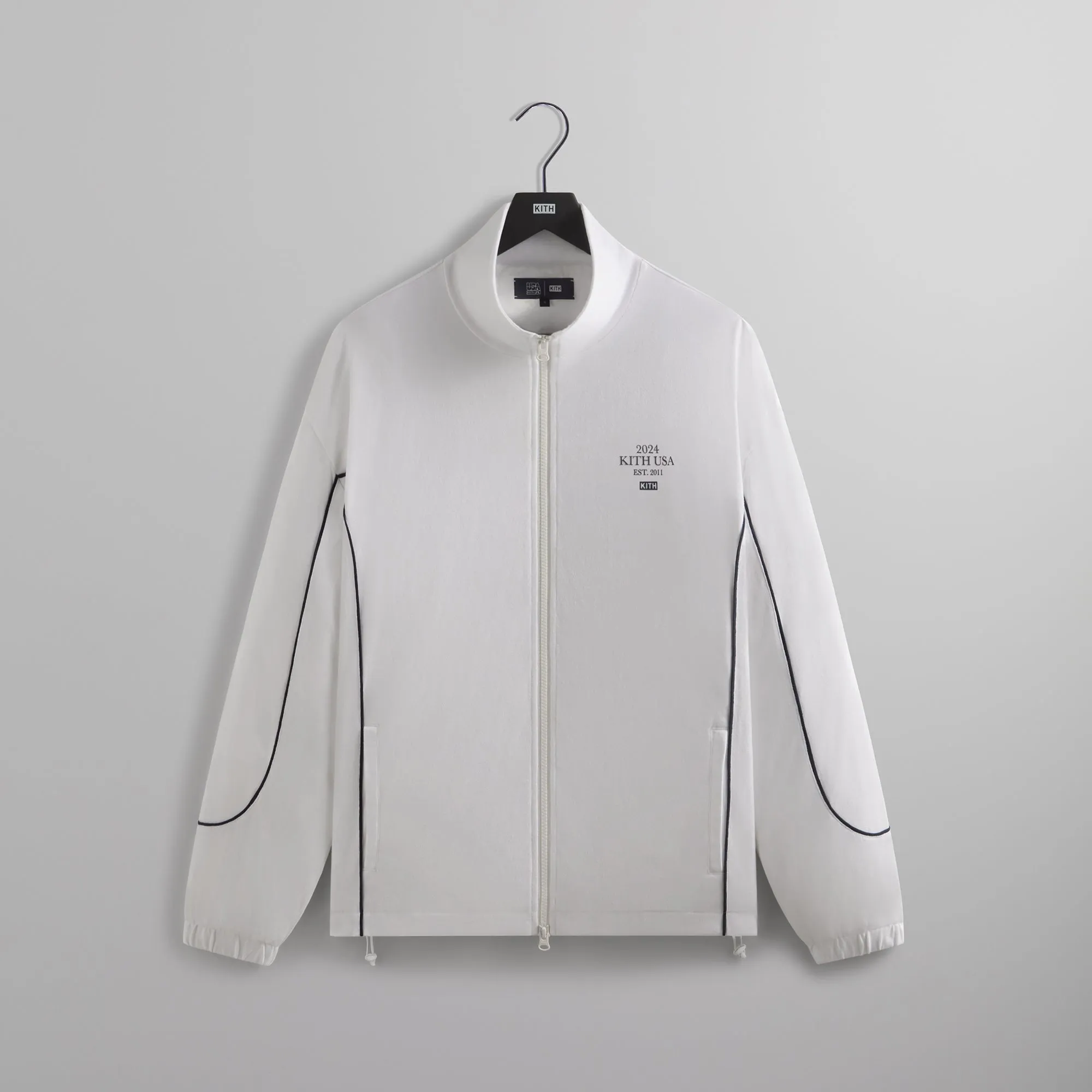 Kith for USA Basketball Jersey Logan Jacket - White PH sold by Kith