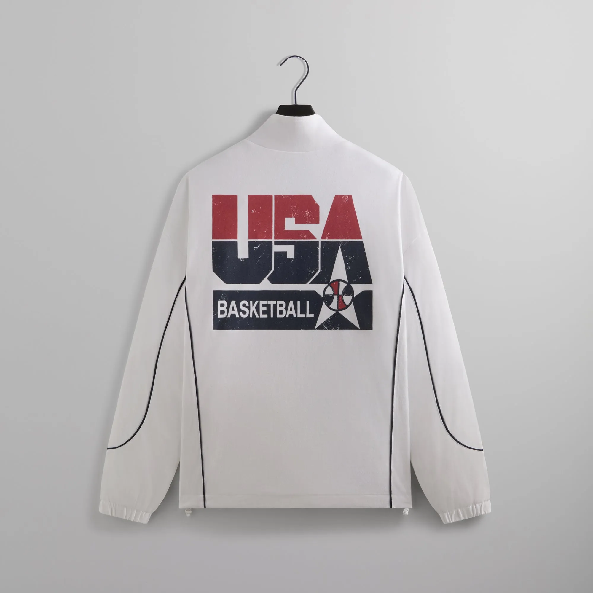 Kith for USA Basketball Jersey Logan Jacket - White PH sold by Kith product image thumbnail 2