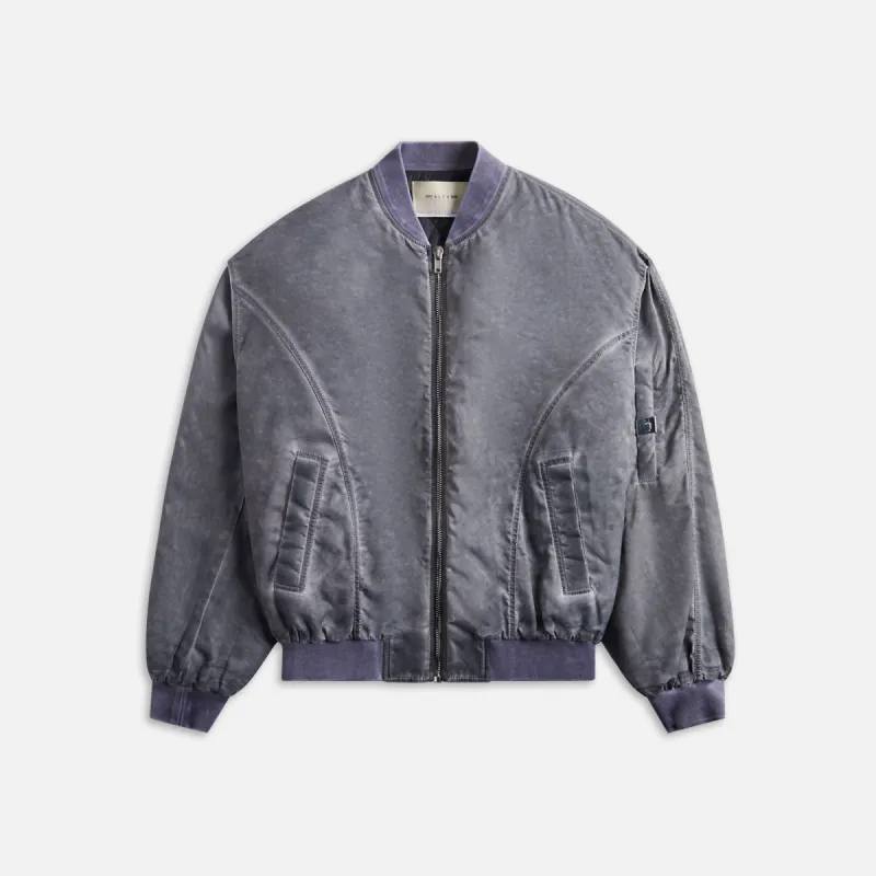 1017 ALYX 9SM Overdyed Bomber Jacket - Washed Black sold by Kith