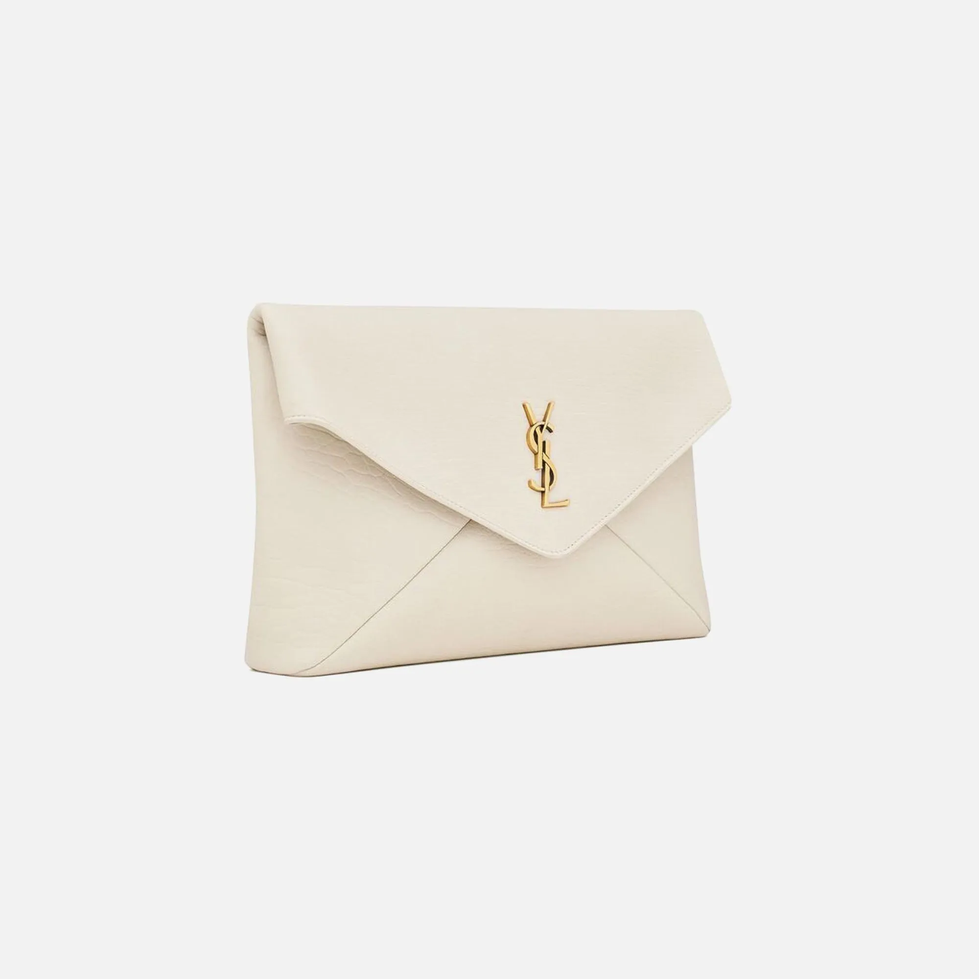 Saint Laurent Large Envelope Pouch - Blanc Vintage sold by Kith product image thumbnail 3