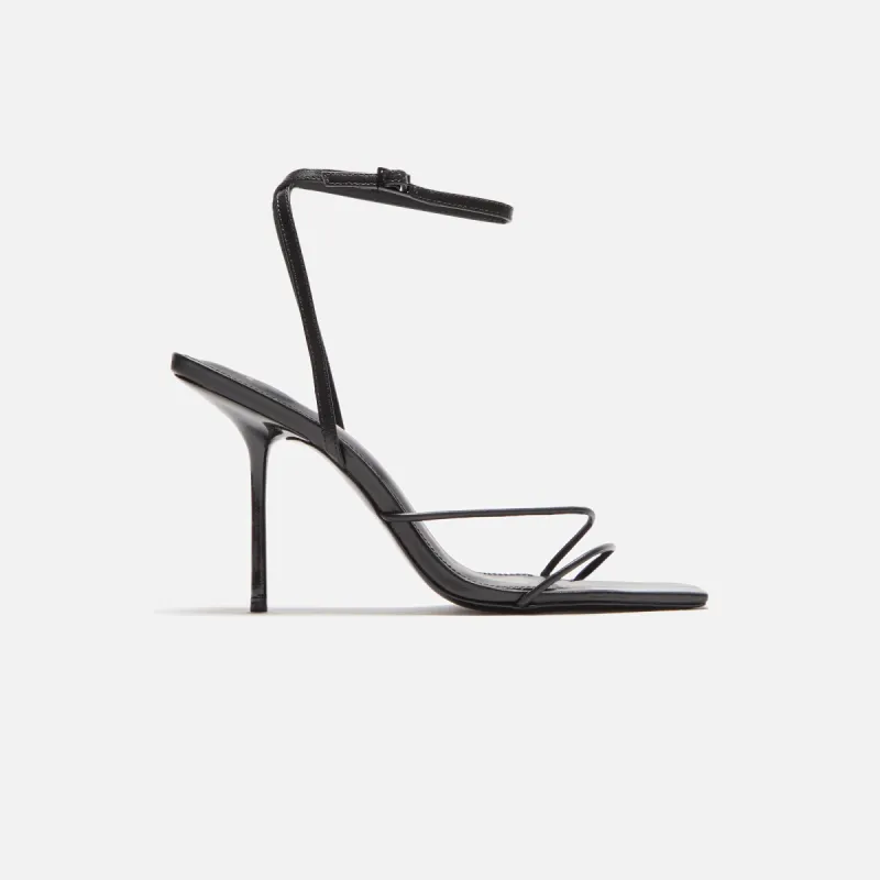Black Suede Studio Iris 95 Sandal - Black Nappa sold by Kith