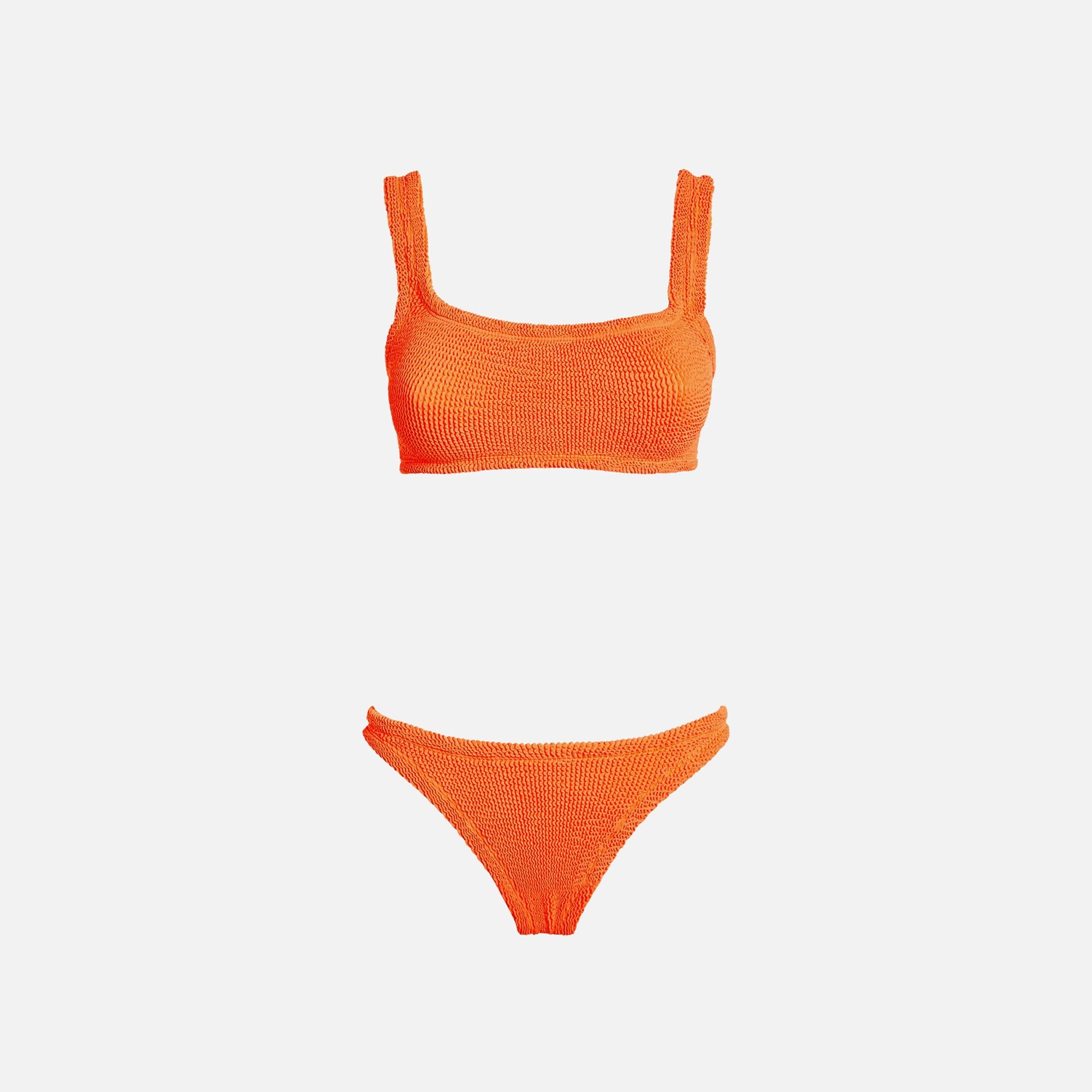 Hunza G Xandra Bikini - Orange sold by Kith