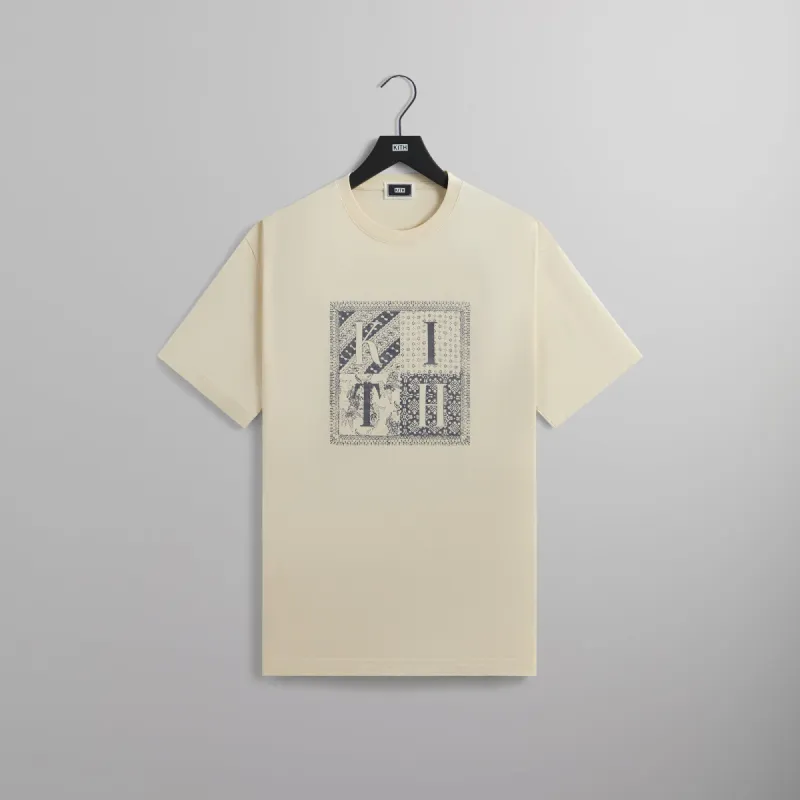 ☆ KITH Batik Block print vintage tee グラフィックTシャツ ☆ Kith Batik Block Print Vintage Tee - Vista | Parallel