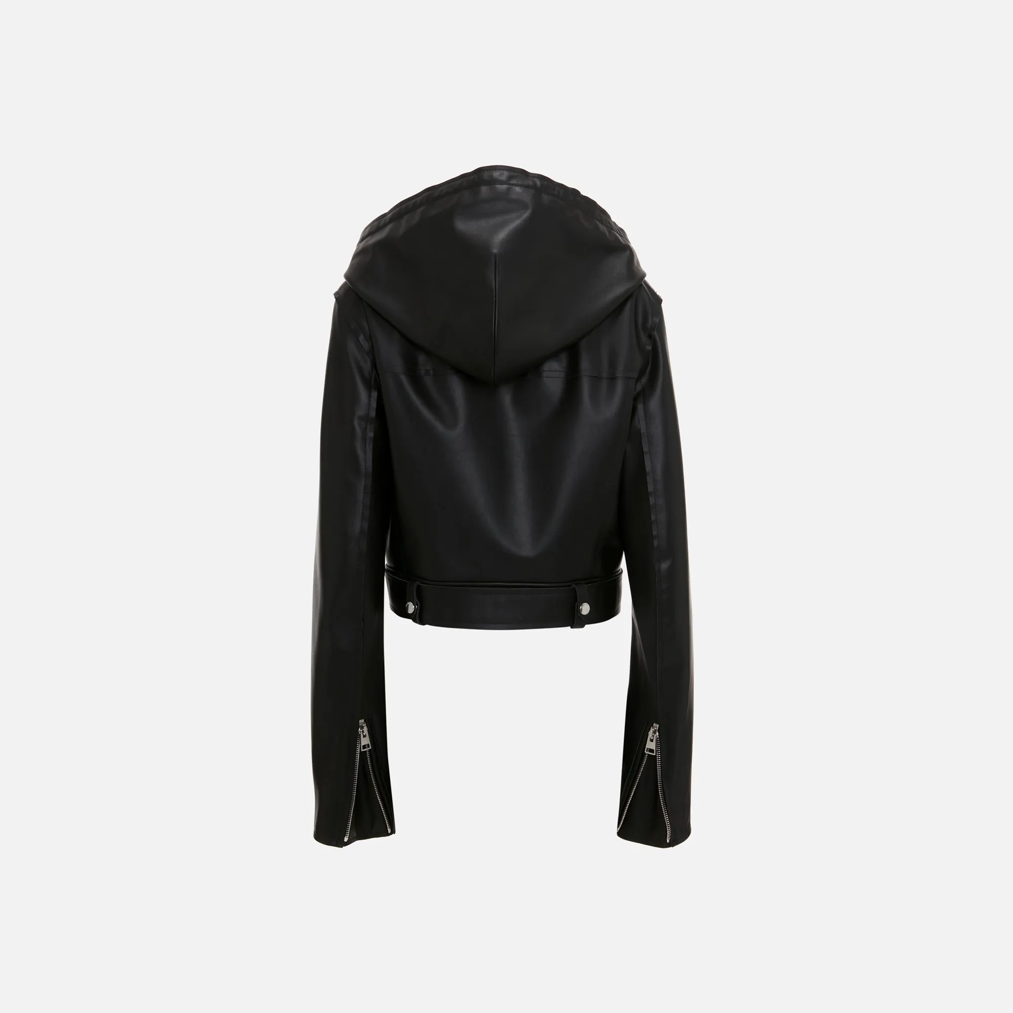 JW Anderson Hooded Biker Jacket - Black sold by Kith product image thumbnail 2