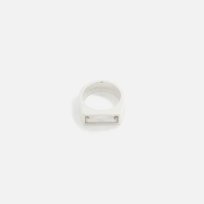 Hatton Labs Baguette Ring Sterling Silver - Silver sold by Kith
