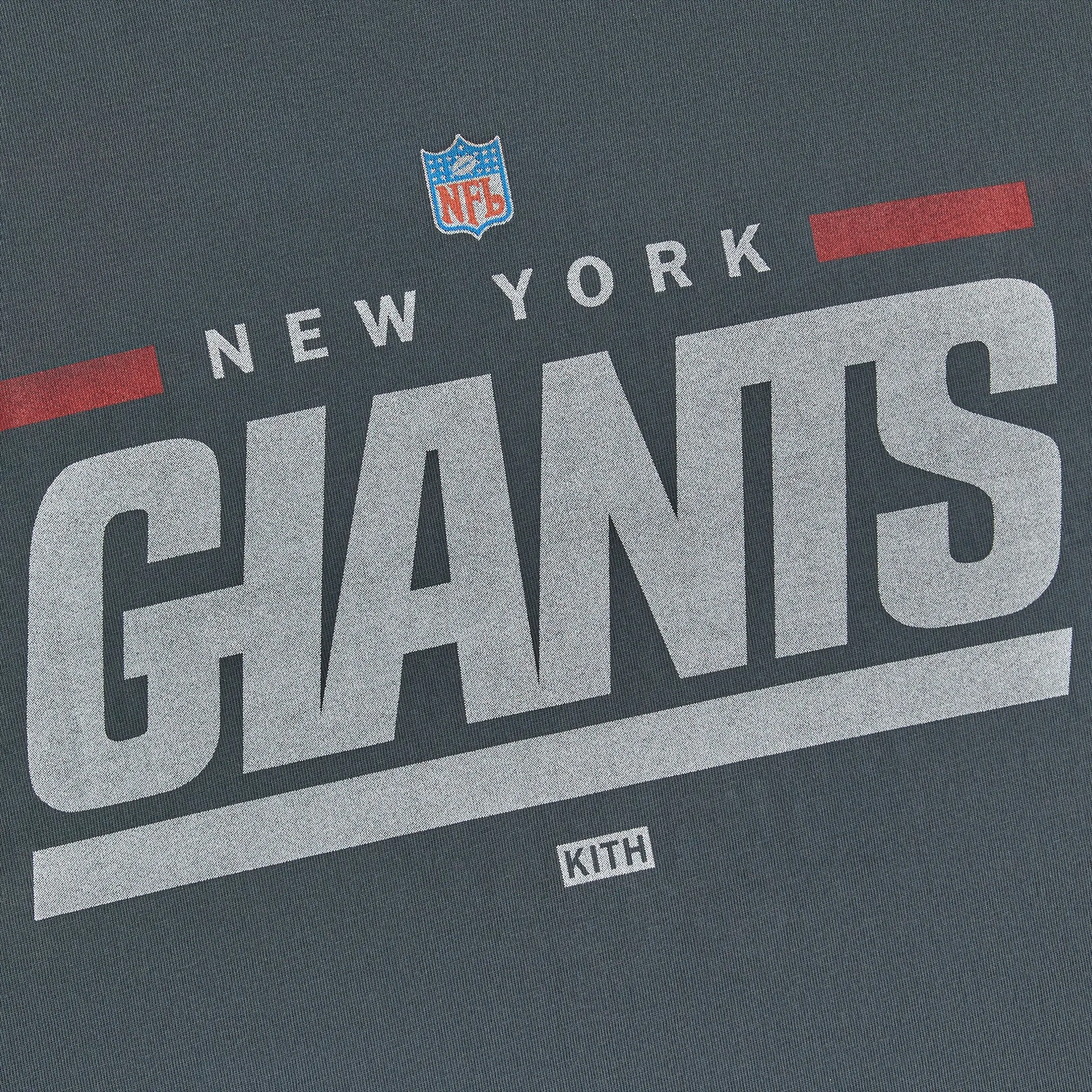 Kith for the NFL: Giants Vintage Tee - Black sold by Kith product image thumbnail 3