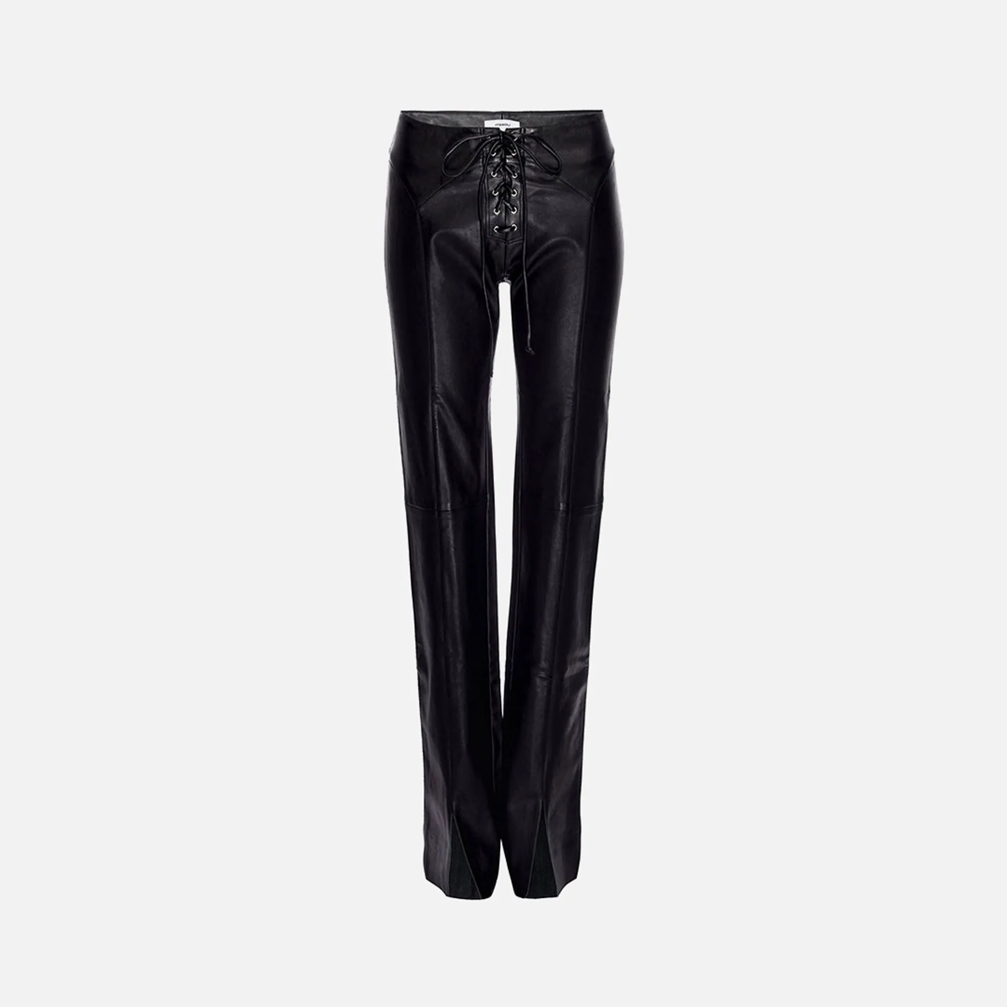 Miaou Element Vegan Leather Pant - Black sold by Kith