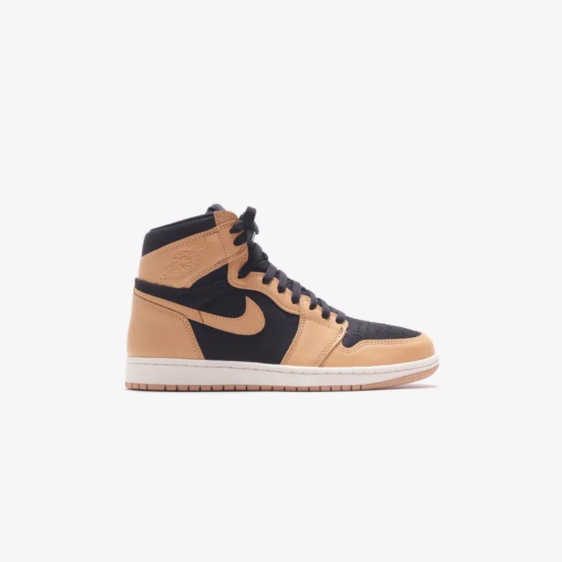Nike Air Jordan 1 Retro High OG - Vachetta Tan / Black / Sail sold by Kith