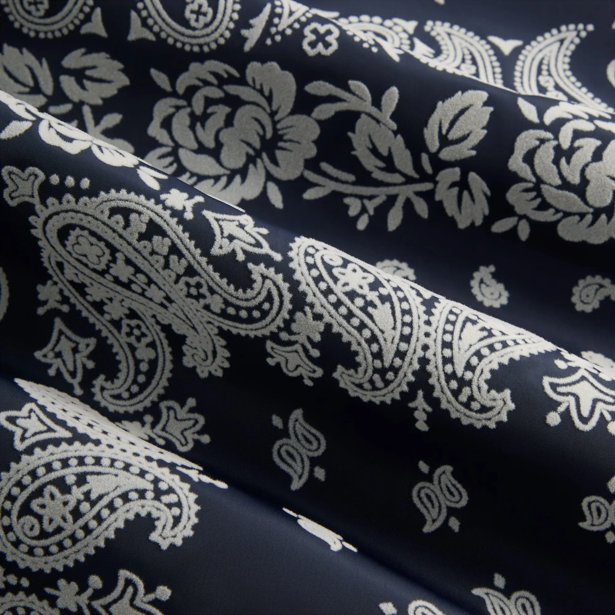 Kith Flocked Deconstructed Bandana Coaches Jacket - Nocturnal sold by Kith product image thumbnail 4