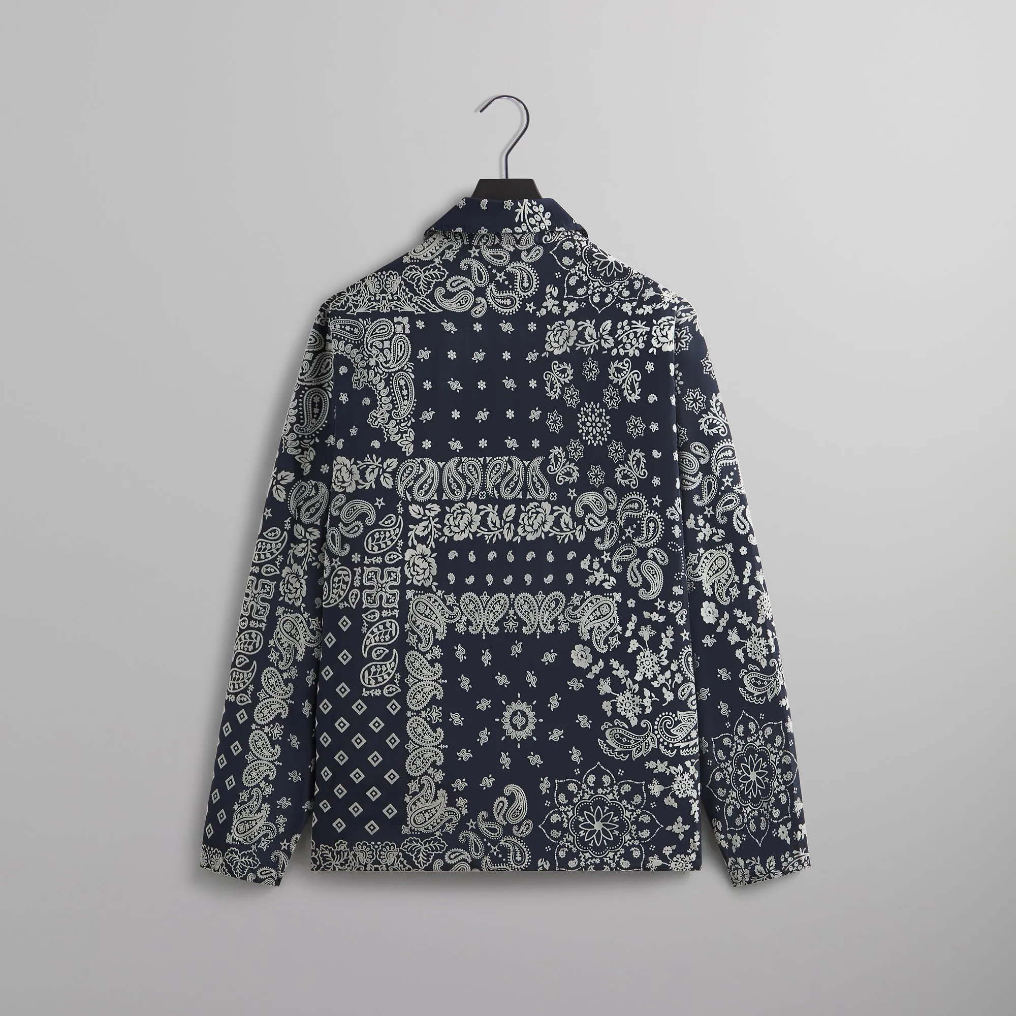 Kith Flocked Deconstructed Bandana Coaches Jacket - Nocturnal sold by Kith product image thumbnail 2