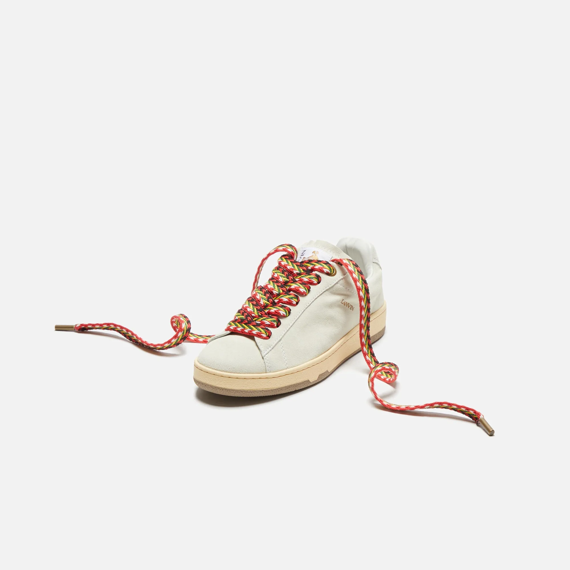 Lanvin Lite Curb Low Top Sneakers - White sold by Kith product image thumbnail 4