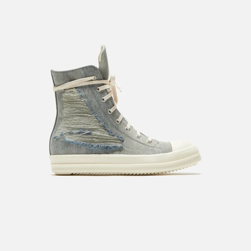 Rick Owens DRKSHDW Sneakers - Sky / Milk / Scarpe in Denim sold by Kith