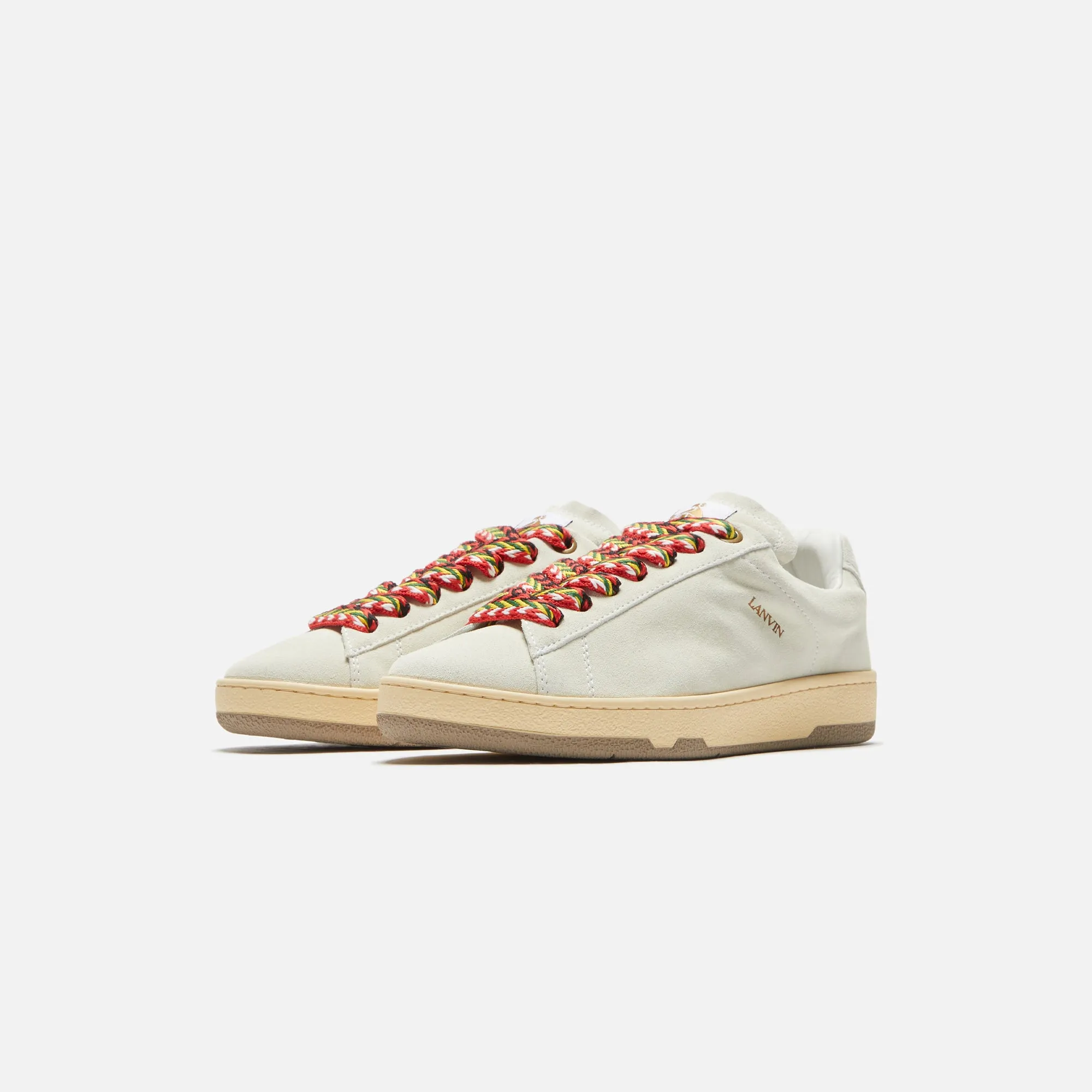 Lanvin Lite Curb Low Top Sneakers - White sold by Kith product image thumbnail 2