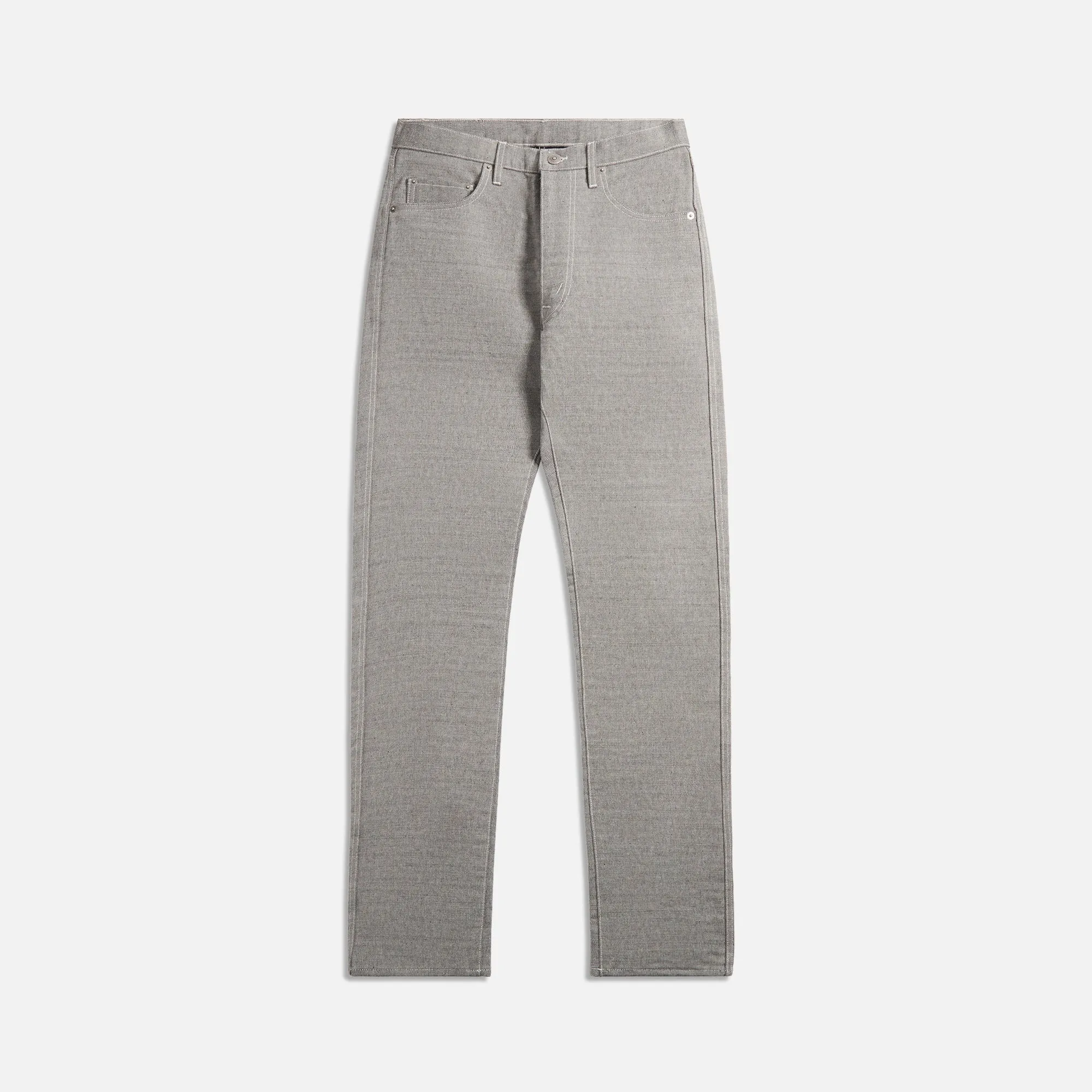 Maison Margiela 12oz Black Broken Twill Pant - Caviar sold by Kith