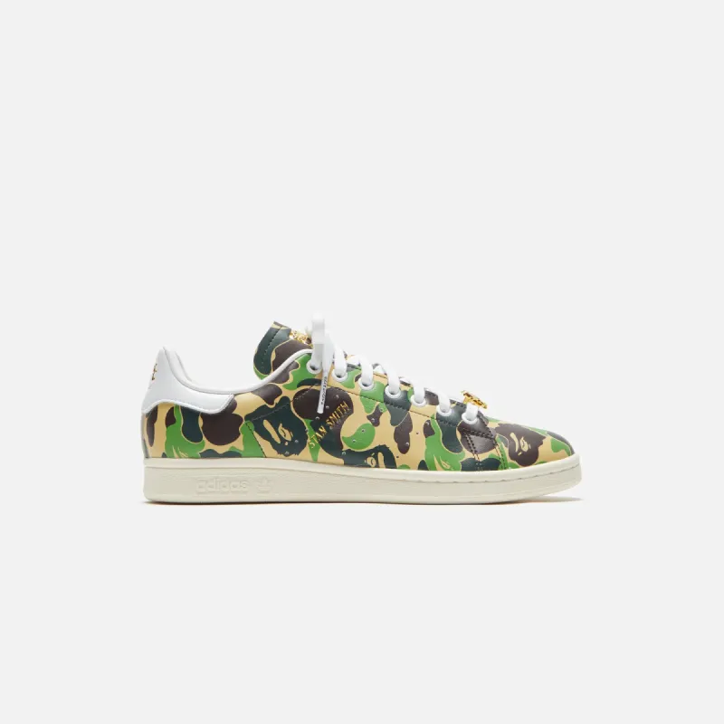 adidas x Bape Stan Smith - White / Off White sold by Kith